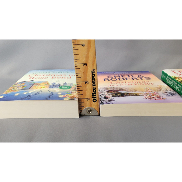 Christmas Books Paperback Holidays Romance Mistletoe Cottage Lot Of 3 - Picture 11 of 16